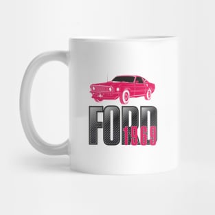 MUSTANG pink Mug